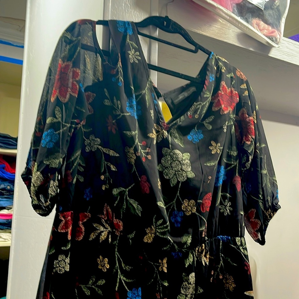 Cold shoulder dress